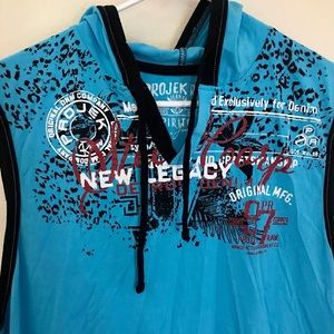 PROJEK RAW sleeveless hoodie L